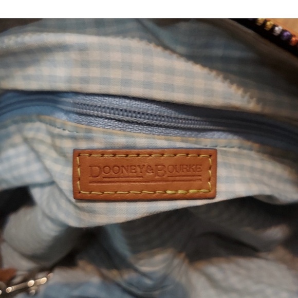 Dooney & Bourke Lindsay Lohan Collection Vintage Tassel Satchel #2 - Picture 10 of 14